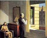 Hotel by the Railroad by Edward Hopper
